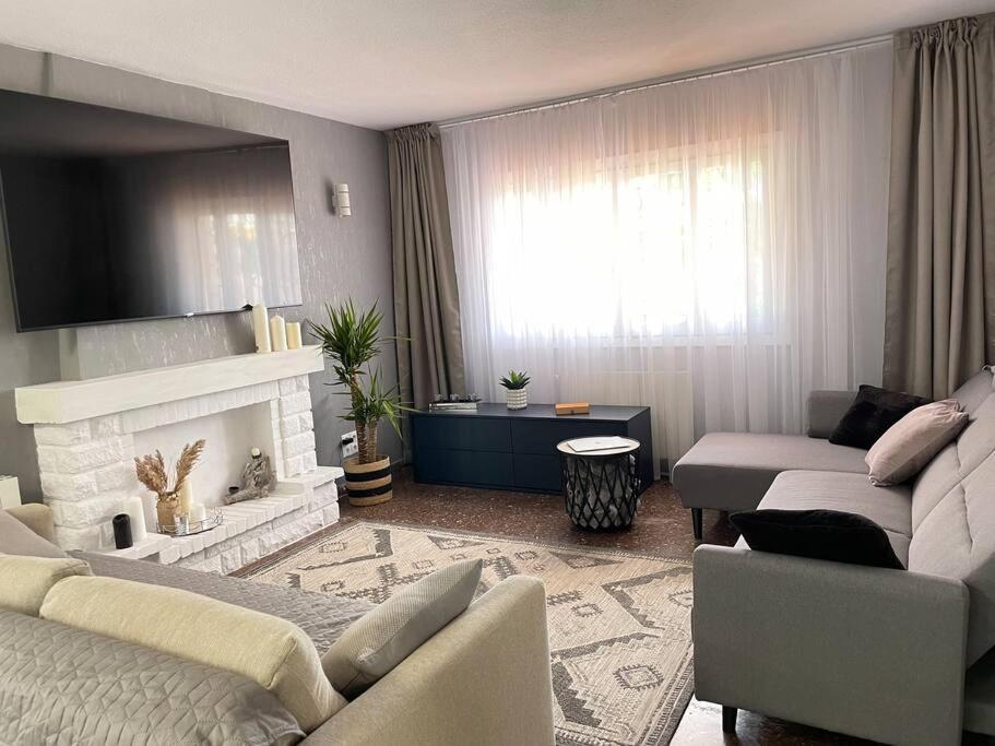 Chalet Puigval 50M De La Playa Valenza Esterno foto
